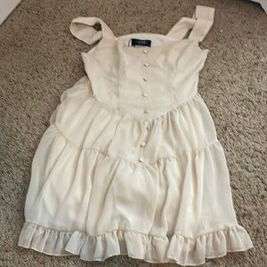 Cream dress